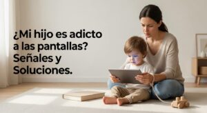 ¿Mi hijo es adicto a las pantallas? Señales y Soluciones